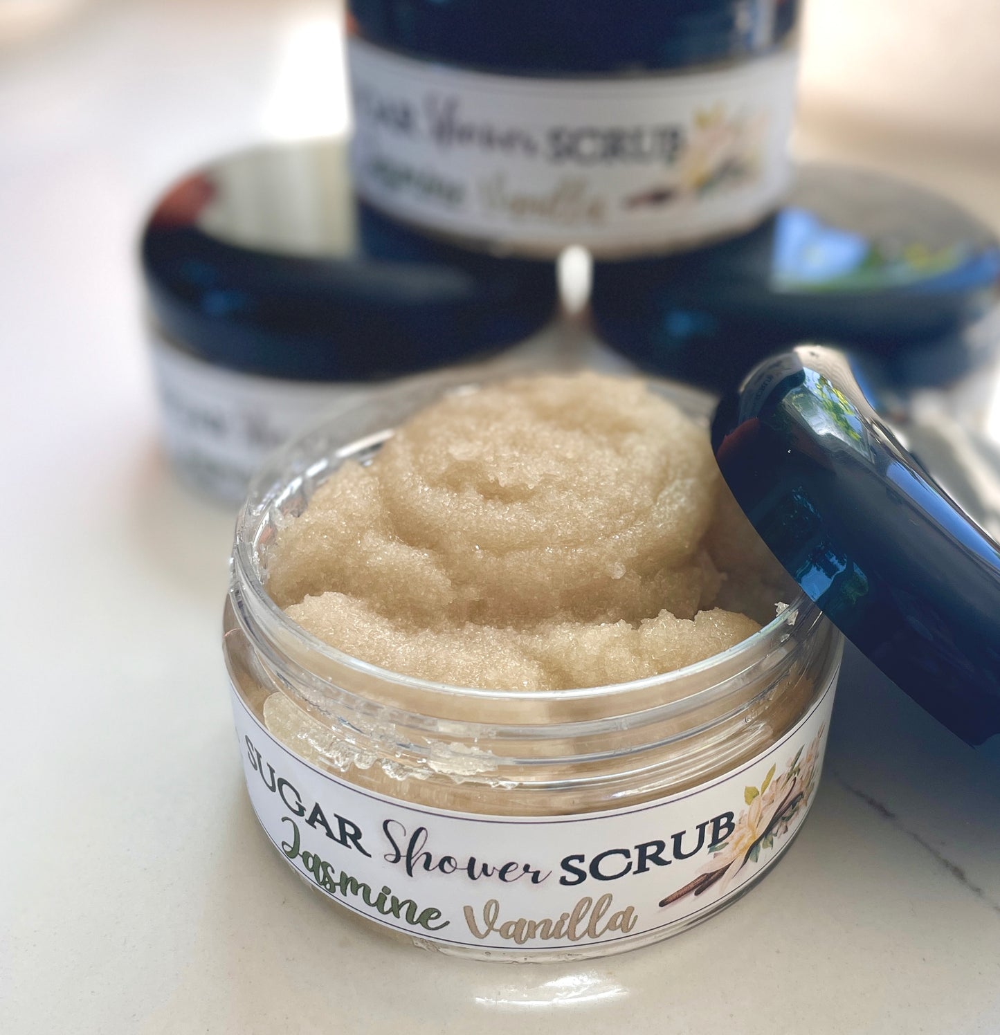 Jasmine Vanilla Sugar Shower Scrub