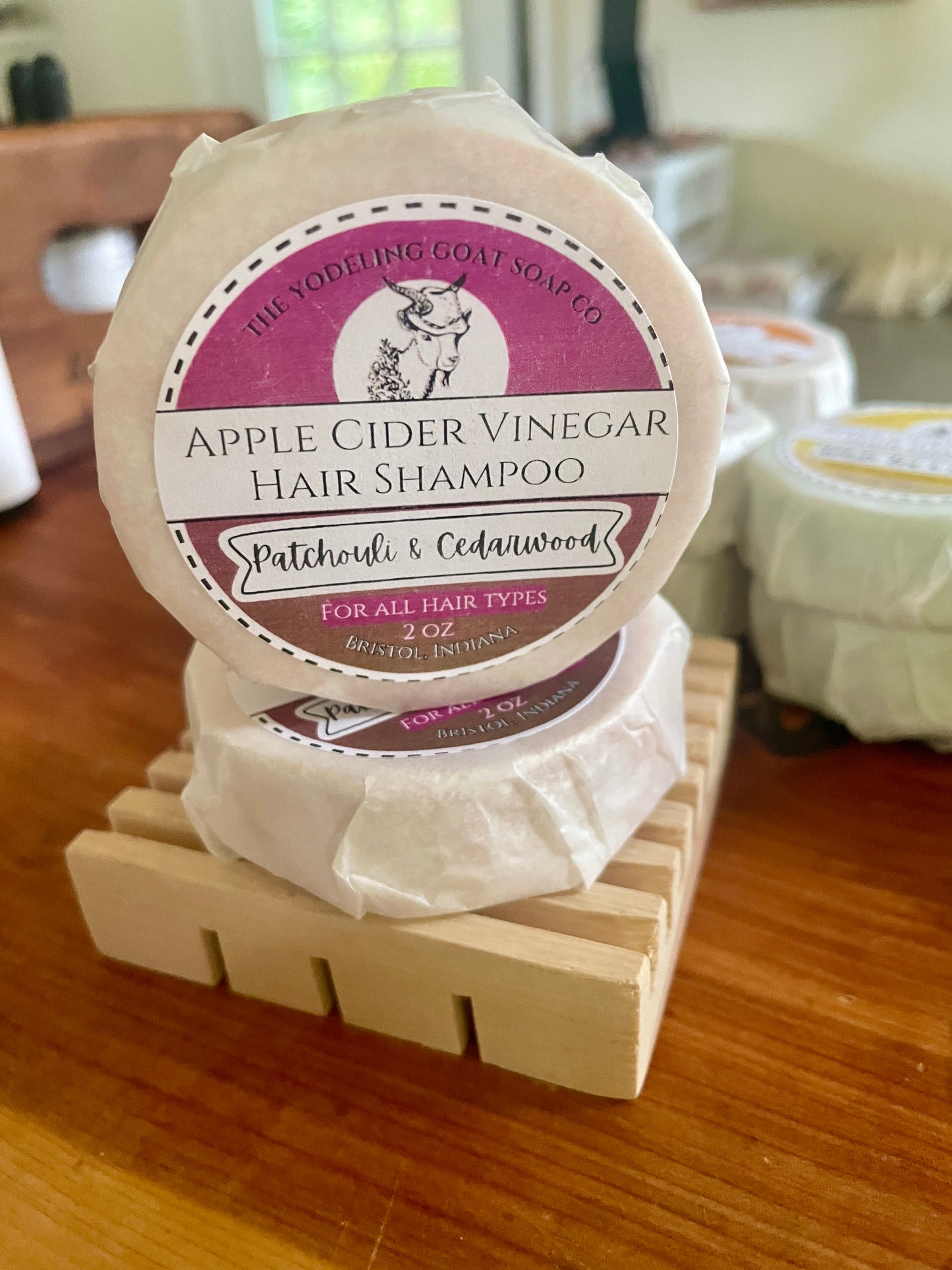 Patchouli & Cedarwood ACV Shampoo